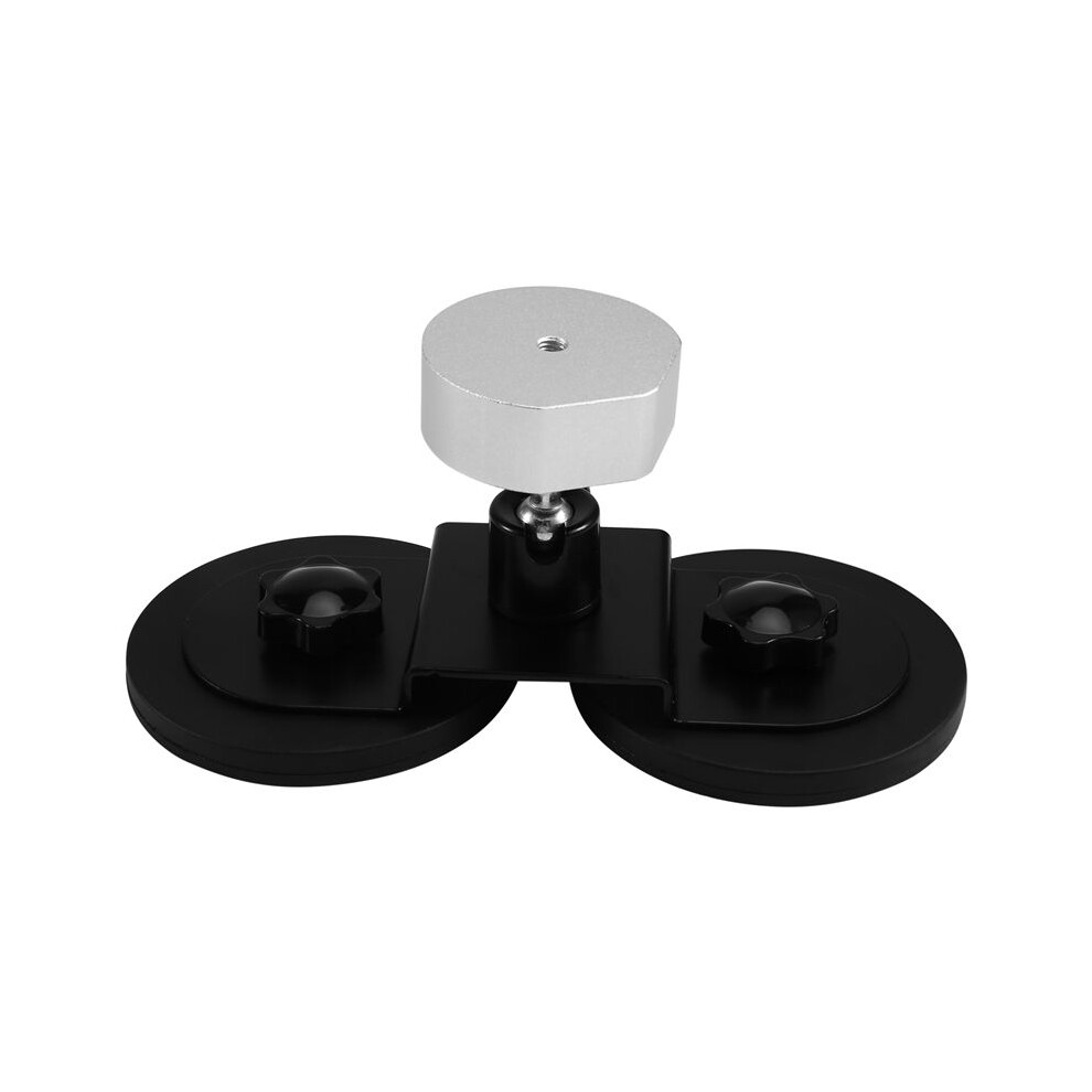 Roof Mount Magnetic Mount Car Roof Mount Adjustable Angle Antenna Magnetic Mounting Bracket For Car Rv Truck Silver 4713694661742