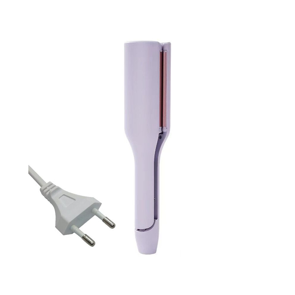 Hair Curling Iron 32mm Deep Wave Hair Curler 4 Temperature Adjustable Fast Heating Crimping Iron Styler Wand EU Plug,A