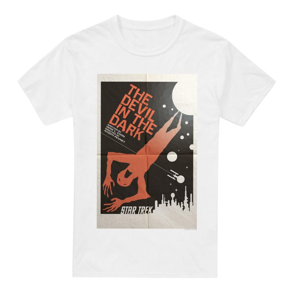 Star Trek (4Xl, ) Mens The Original Series Episode 25 T-Shirt White