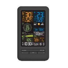 Tuya WiFi Weather Station Digital Thermometer Humidity Sensor Air Quality Light Index Monitor for Home