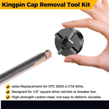 For Mack Kingpin Socket 2 3/8in O.D.,3/4in Drive King Pin Adjusting Screw Socket for Mack Truck 16000,for 11-3000