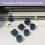 6pcs Rubber Roller Replacement for  Maker/Maker 3, Mat Guide Rubbers for  Repair Accessories 3