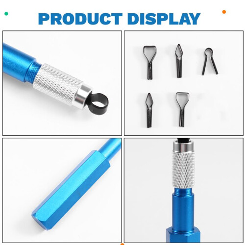 Vinyl Floor Construction Tools Yin-Yang Angle Welding  Leveling Cutter Knife Negative Corner 1