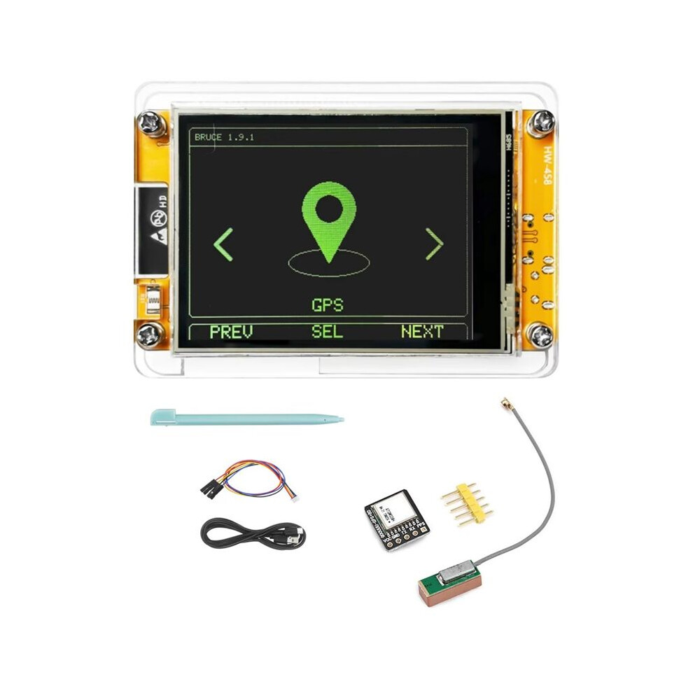 Esp32 Bruce Cyd 2432S028 Wi-Fi Nfc Pn532 Gnss Atgm336h Tool Enable Network Secure & Reliable Wireless With Gps Red 4712262920748