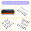 Magnetic Ratchet Screwdriver Set, Precision Bits, Non-Slip Handle, Repair Tool Kit for Electronics Car 7