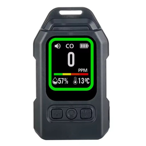 CO Concentration Detection Carbon Monoxide Sensor with Alarm Portable Temp Humidity Meter for Home Indoor Use 2