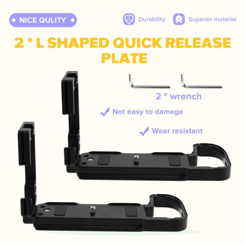For  Z6III Micro-Single Camera L-Shaped Horizontal and Vertical Shooting Quick Release Plate Gimbal Stabilizer 1