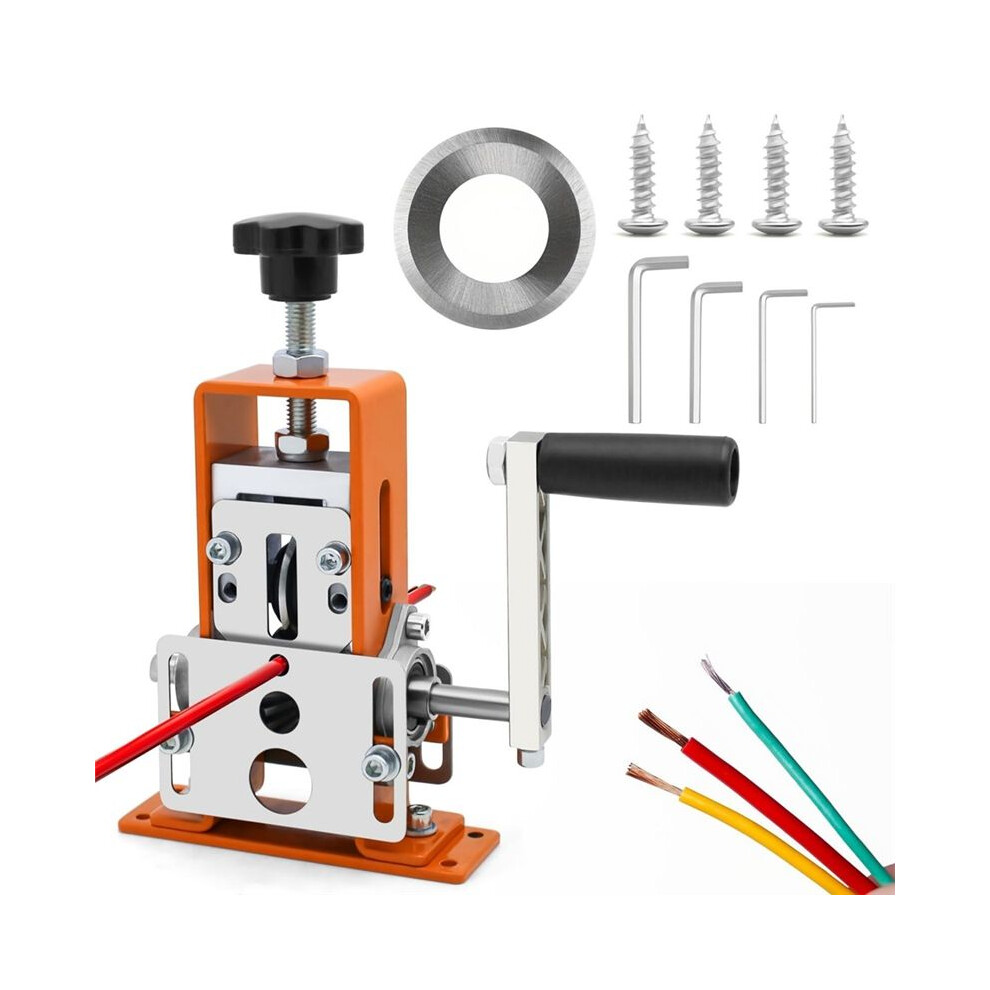 Manual Wire Stripping Machine Gauge Wire 0.06-1 Inches,Scrapping Copper Wire Peeler Machine, Wire Stripper Tool 6032022773888