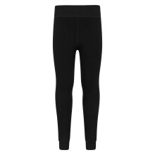 (S-M, Black) Mountain Warehouse Childrens/Kids Fluffy Fleece Lined Leggings