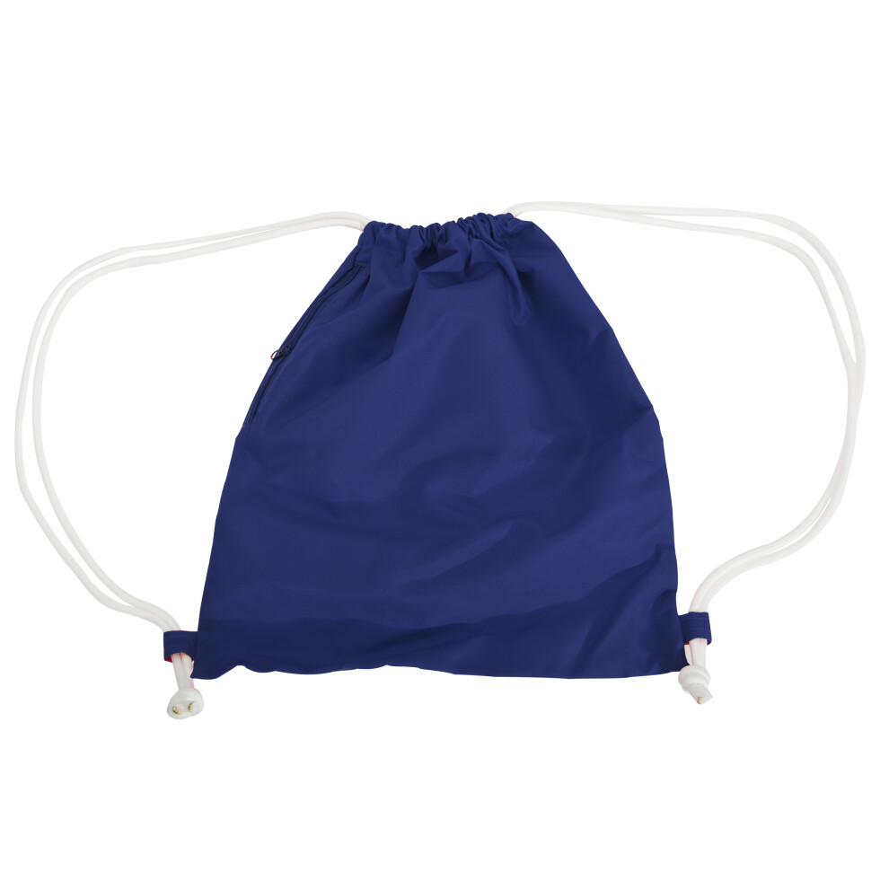 Bagbase (One Size, French Navy) Icon Drawstring Bag/Gymsac (Pack Of 2) Blue,Multicoloured