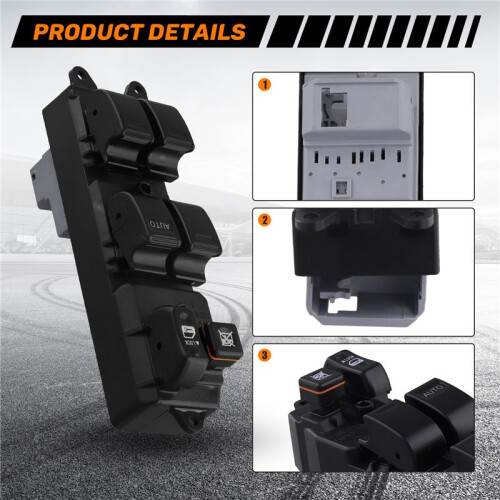 Car Master Power Window  84820-12470 for   2003-2008 NZE120 Front Window Lifter Control  RHD 2