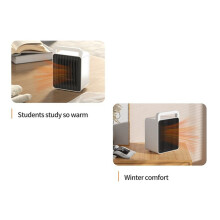 Aquecedor de Ventilador Pequeno Aquecedor de Mesa Aquecedor de Ventilador Doméstico Plugue Do Reino Unido