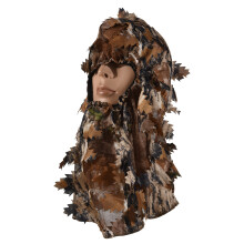 Ghillie Jagdhut grüne Blätter 45x35 cm Eine Größe