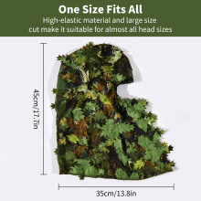 Ghillie-Kopfbedeckung Jagd Zubehör