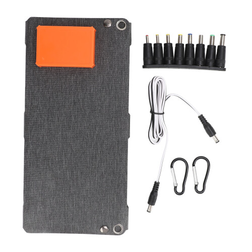 80W Portable Solar Panel ETFE Folding Dual USB for Outdoors & Safety 2