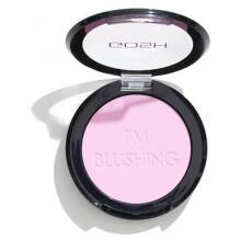 Blush poeder - GOSH COPENHAGEN - Tint 005 Stralend Roze - 5,5 g - Zijdeachtige textuur - Stralende teint