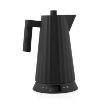 Elektrischer Wasserkocher - ALESSI - Plissé - Schwarz - 1,7 L - Temperaturkontrolle