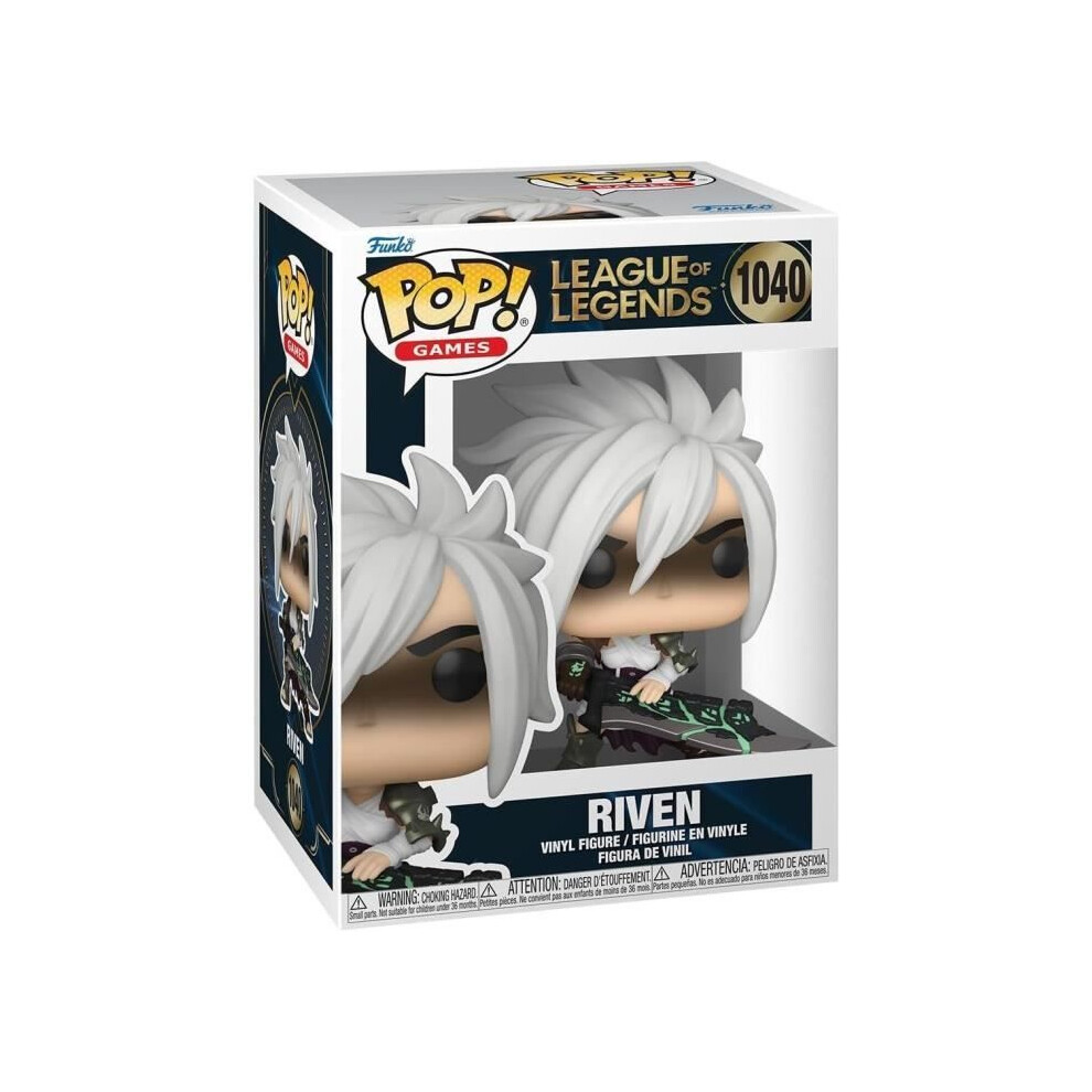 Photos - Console Accessory Funko Pop! Figurine - League of Legends - Riven - 9 cm - Vinyl - Window box packaging 