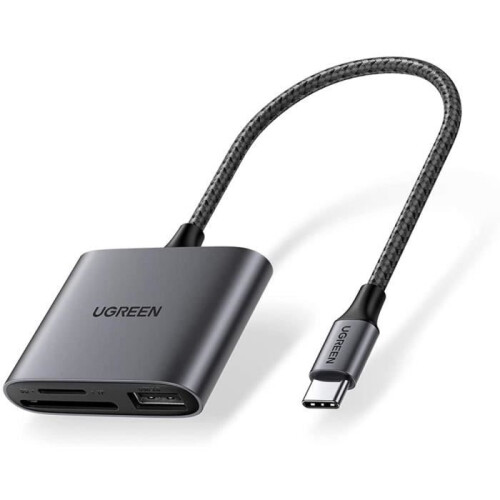 Ugreen USB-C auf SD/TF + USB-Speicherkartenleser