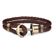 Bracelet Unisexe Paul Hewitt PH-PH-L-M-BR Marron Cuir - dimensions:17-18 cm