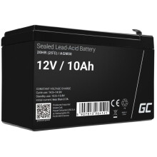 Batería Green Cell Agm VRLA de 12 V y 10 Ah sin mantenimiento para unidades UPS