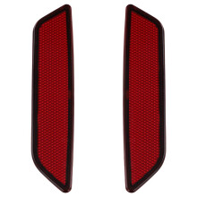1Pair Rear Bumper Reflector Light Trim 63148084785 63148084786 for 5 Series G60 2023+ Warning Lamp Plate Reflector