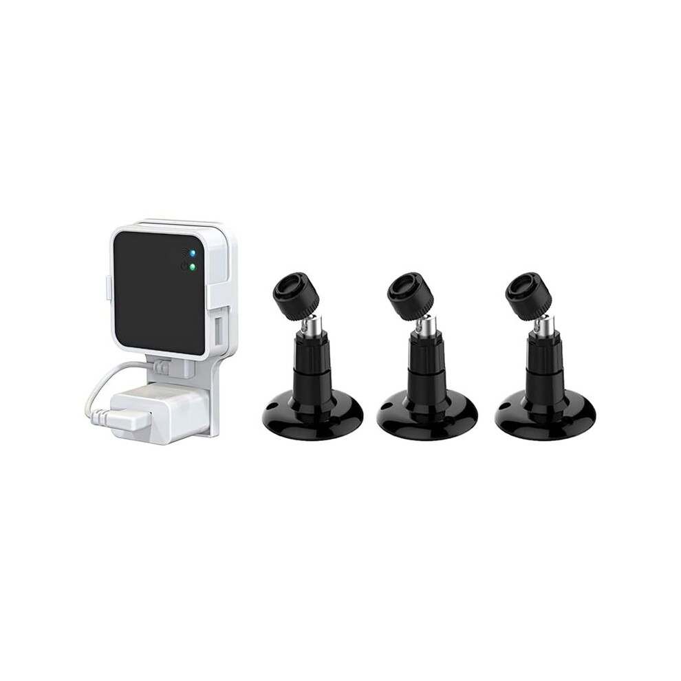 3Pcs For Blink Outdoor Camera For Blink 4Th And 3Rd Gen ,360 Degree Adjustable Mount With Outlet Wall Mount(Black) 4712143544032