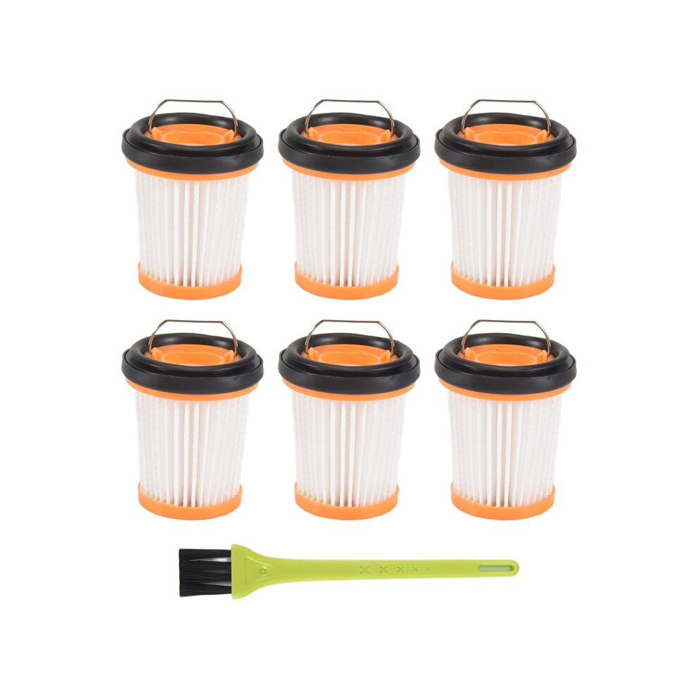 6Pcs Vacuum Filter For Ion W1 Cordless Handheld Vacuum Filters For Wandvac Wv200 Wv201 Wv220,Part Xhfwv200 6032387020658