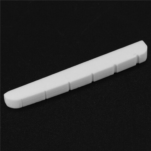 1Pc Modern and Vintage Electric Guitar Six String Nut Cattle Bone Slotted for  Strat Replacement M01941 1