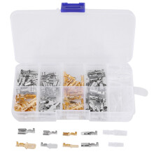 150Pcs 6.3MM 2.8MM 4.8MM 4.0MM Male Female Car Spade Connector Splice Crimp Wire Terminals for Motorcycle Bike Car