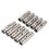 10 Peças 3/8 Polegadas Slip Lok Misting Nozzle Coupling Tees 10/24 UNC 1000 PSI Quick Connect 6