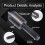 2Pcs 7 Flute Countersink Drill Bit Set Hex Shank Chamfer Countersink Drill Bit Deburring Cutter Woodworking Tool 4