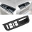 Left Front Door Window Glass Lift Button Control  Panel Door Handle Cover for  4  MK4 Bora 1998-2004 3