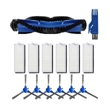 Ersatz Kits für Cecotec Conga 1090 Roboter  Sauger ZubehöR Hepa Filter Seiten BüRste Rollen BüRste