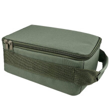 Fishing Reel Bag Oxford Fishing Tackle Bag Portable Waterproof Fishing Reel Organizer for Baitcasting Fly Reels