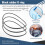 Water 151122 Replacement O-Rings for Size   ORing Buna-N (3 Pack) 3
