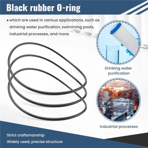 Water 151122 Replacement O-Rings for Size   ORing Buna-N (3 Pack) 2