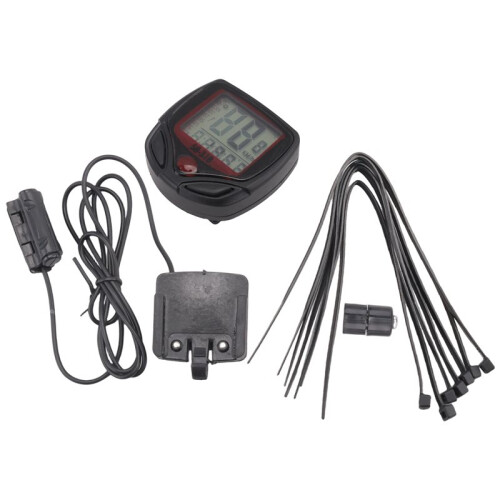 Waterdichte Fietscomputer Fietsmeter Kilometerteller Snelheidsmeter LCD-Scherm Fietscomputer Velocimetro Bedrade Stopwatch