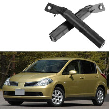 Soporte de Parachoques Delantero de Coche para Tiida 07-12 Soporte de Parachoques Delantero 2 Piezas para Versa Ni1062100, Ni1063100