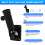 Flag Pole Holder Mounting Bracket Adjustable Flagpole Rod Hitch Bracket Multi-Position Flag Pole Mounting Bracket,Black 4
