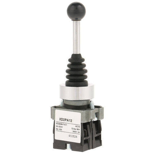 Joystick  XD2PA12 AC3000V   Double Self-Locking  2 Single Lever Switches 1