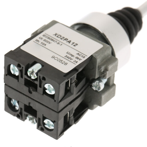 Joystick  XD2PA12 AC3000V   Double Self-Locking  2 Single Lever Switches 2