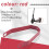 Rear Mudguard Bracket for   G30 Max Electric Scooter Red 5