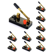 10Pcs Single Pole Single Throw ,Knife :Used for Physics Laboratory,School Electronic Experimenting