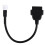 OBD Motorcycle Cable for  3 Pin Plug Cable Diagnostic Cable 3Pin to OBD2 16 Pin Adapter 1
