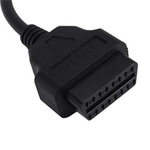 OBD Motorcycle Cable for  3 Pin Plug Cable Diagnostic Cable 3Pin to OBD2 16 Pin Adapter 1
