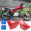 Red Motorcycle Battery Side Cover Frame Side Covers Panels for  GN125 GN 125 2