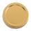 24 Packs Jar Lids Regular Mouth Leak Proof Secure Storage Solid Caps (Gold) 9
