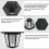 2 X LED op Zonne-, Buitentuinhek, Muurlantaarn, Lichtlamp, Lichtsensor 6