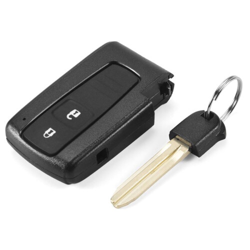 2 BUTTON  REMOTE KEY CASE SHELL & BLADE For   VERSO PRIUS 1